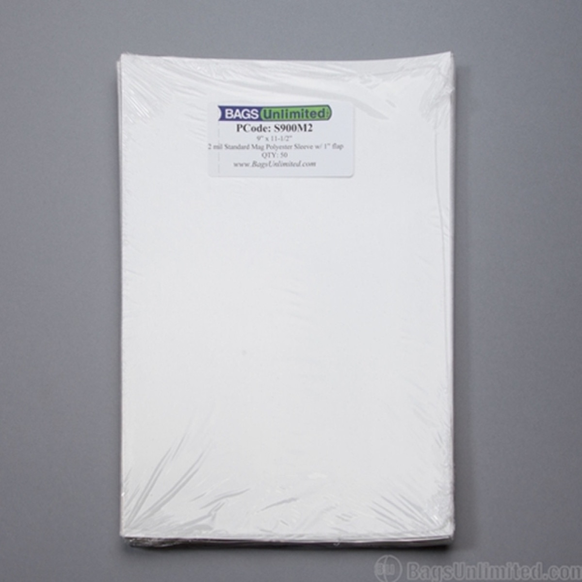 POLYESTER Magazine Sleeve 2mil with